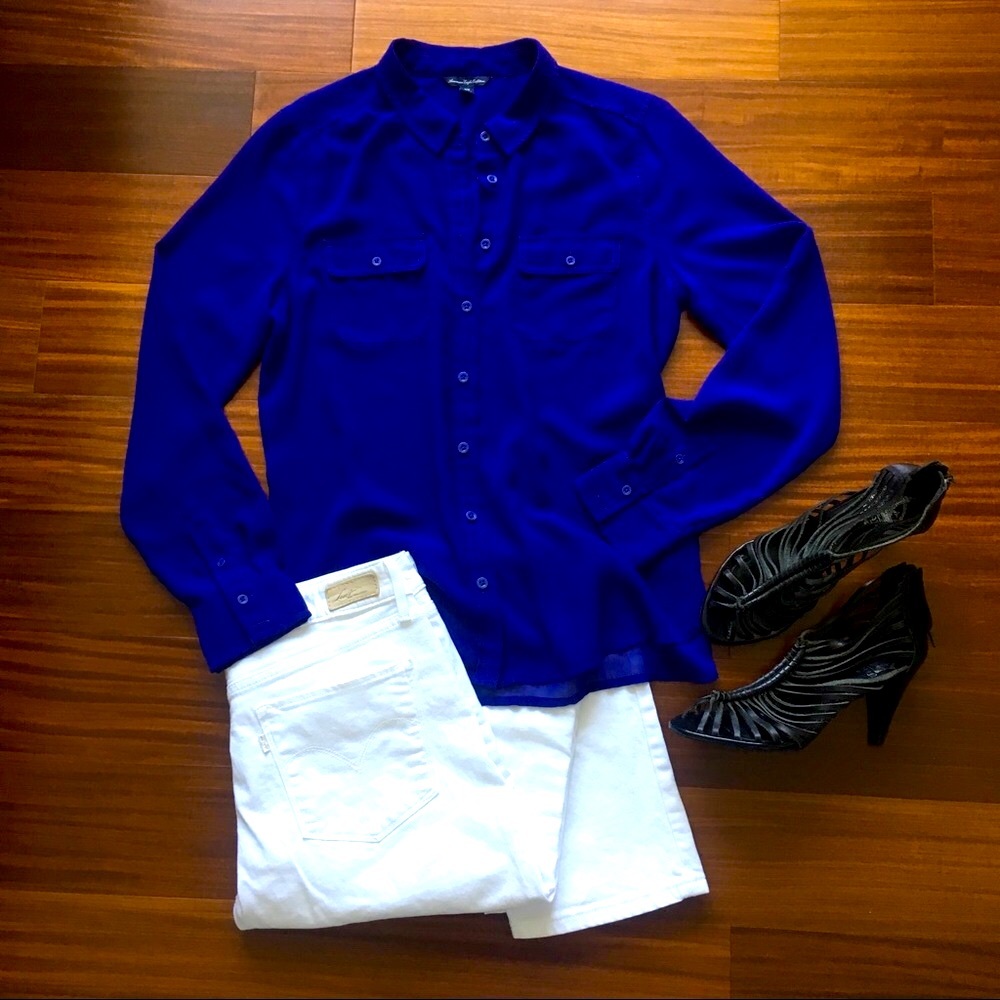 American Eagle Sheer Top